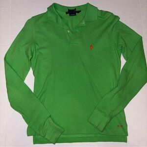Ralph Lauren Lime Green Polo “The Skinny Polo”.